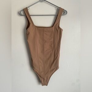 Abercrombie & Fitch Tan Bodysuit